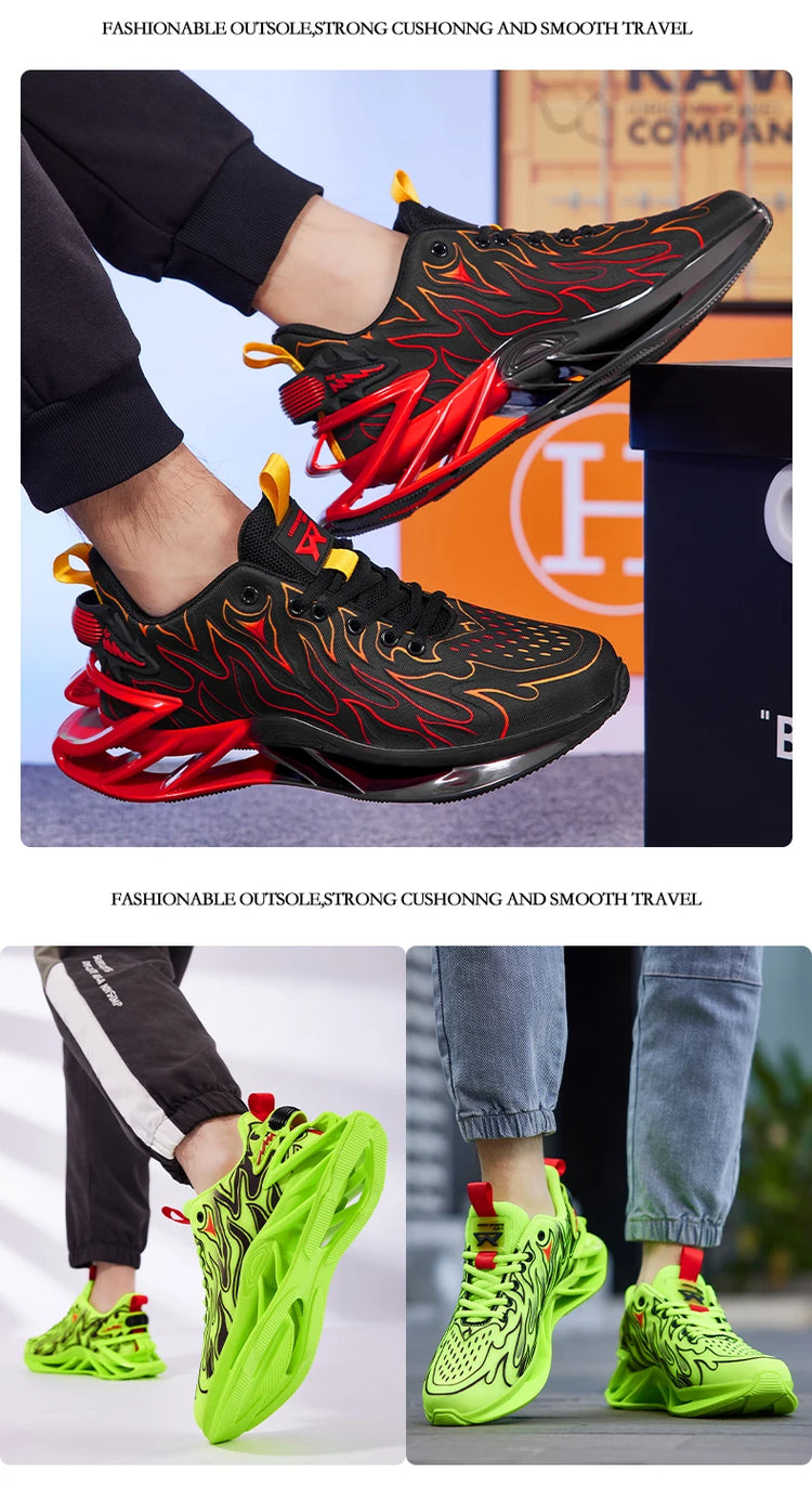 Scarpe da uomo Sneakers uomo casual Scarpe da uomo tenis Scarpe di lusso Trainer Race Scarpe traspiranti Scarpe da corsa di moda per donna