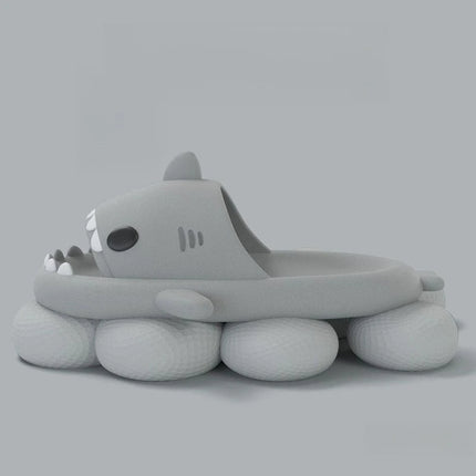 Pantofole da squalo nuovo stile donna estate carino infradito in EVA uomo antiscivolo scivoli da esterno per interni ragazze ragazzi scarpe da spiaggia sandali