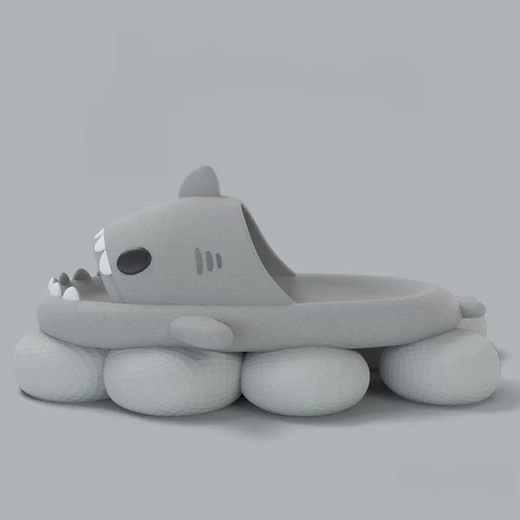 Pantofole da squalo nuovo stile donna estate carino infradito in EVA uomo antiscivolo scivoli da esterno per interni ragazze ragazzi scarpe da spiaggia sandali