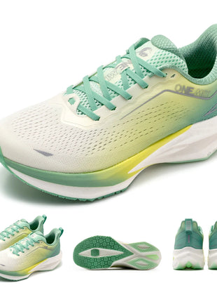 ONEMIX Scarpe da corsa da jogging per uomo Scarpe da ginnastica da esterno super leggere Scarpe da passeggio antiscivolo con ascensore Donna PlatiNum