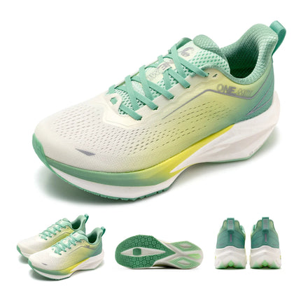 ONEMIX Scarpe da corsa da jogging per uomo Scarpe da ginnastica da esterno super leggere Scarpe da passeggio antiscivolo con ascensore Donna PlatiNum