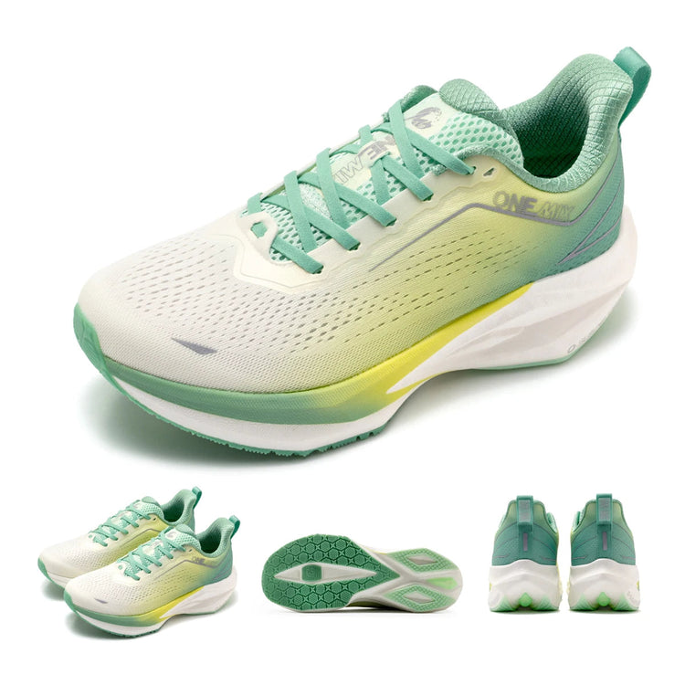 ONEMIX Scarpe da corsa da jogging per uomo Scarpe da ginnastica da esterno super leggere Scarpe da passeggio antiscivolo con ascensore Donna PlatiNum