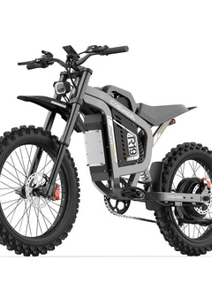 COSWHEEL R19 Bicicletta Elettrica 72V 40AH con Batteria al Litio, E-bike da Montagna per Adulti 9000W, Ciclomotore Elettrico da Uomo, E-truck da Strada