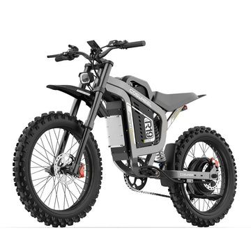COSWHEEL R19 Bicicletta Elettrica 72V 40AH con Batteria al Litio, E-bike da Montagna per Adulti 9000W, Ciclomotore Elettrico da Uomo, E-truck da Strada