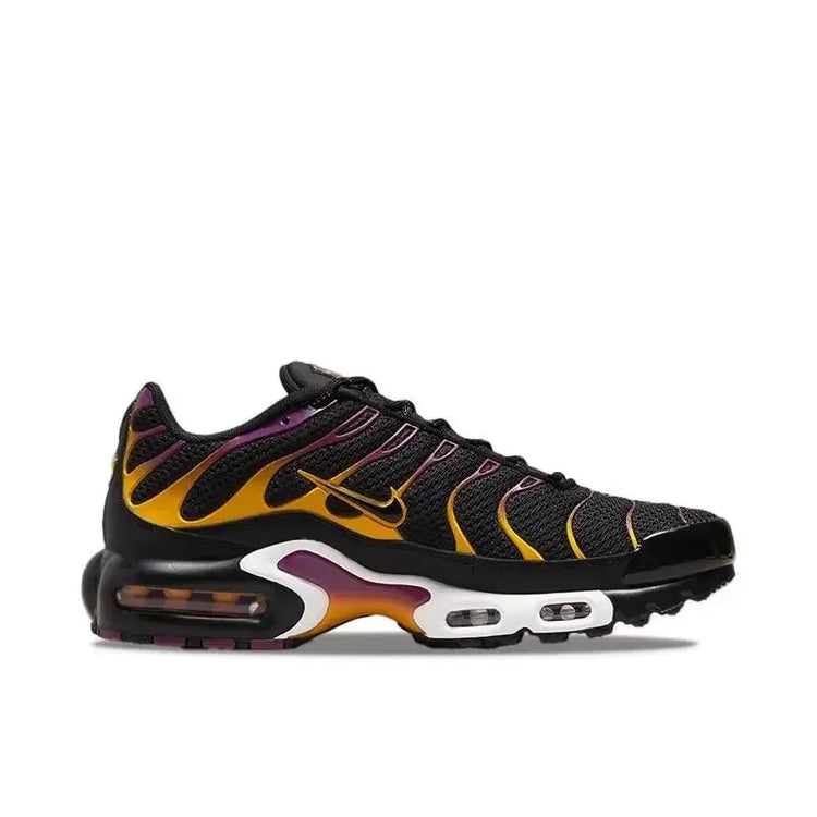 Nike Air Max Plus Men Black Purple Mesh Breathable Shock-absorbing Training Sports Shoes DX2663-001
