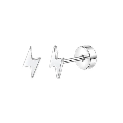 2 pz/set In Acciaio Inox Cuore Luna Earbone Della Vite Della Vite Della Sfera Orecchini con perno per Le Donne di Modo Dell'orecchio Trago Cartilagine Body Piercing platinumshop