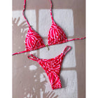 Sexy Leopardo Push Up Bikini Costumi da bagno a due pezzi 2026 Micro Bikini Set Costume da bagno donna Abbigliamento da spiaggia Perizoma Costumi da bagno per donna platinumshop