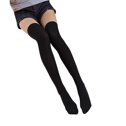 Thigh High Socks Sexy Striped Long Socks for Women Over the Knee Socks for Women Nylon Leg Warmers for Women