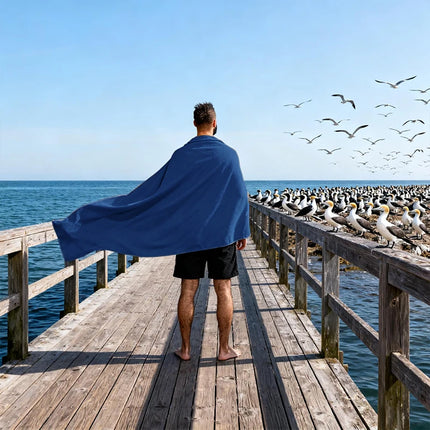 Asciugamano in Microfibra Senza Sabbia ad Asciugatura Rapida, Leggero e Portatile per Spiaggia, Nuoto, Yoga, Palestra, Viaggi, Super Assorbente e Delicato sulla Pelle