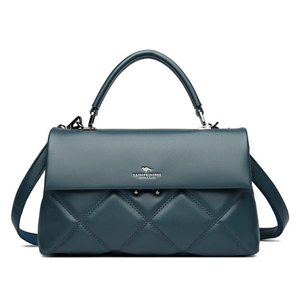 Women's Bag New Trend Korean Handbags Designer Luxury Brand Ladies Shoulder Bags Soft Leather Fashion Versatile Crossbody Bags PlatiNum