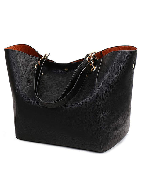 Pahajim Borse da donna Borsa tote grande Borse impermeabili in pelle PU Borsa a tracolla Borsa da donna con manico superiore per lo shopping da lavoro