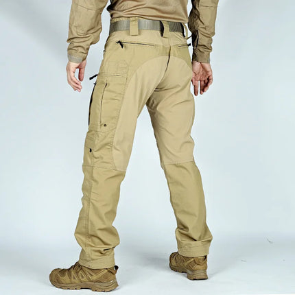 Men's Outdoor Tactical Pants With Multi Pocket Combat Training Hunting Cargo Pants Waterproof Wear-resistant Workwear Pants