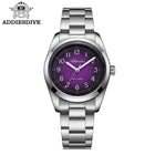 ADDIESDIVE 2026 New 36mm Men's Luxury Quartz Watch Sapphire Crystal 100m Water Resistance Super Luminous Stainless Steel Watch
