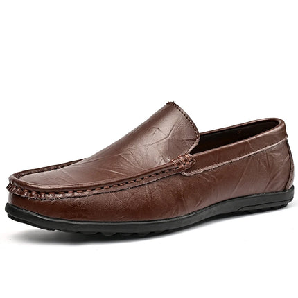 Scarpe Casual da Uomo in Pelle PU, Nuovi Arrivi, Mocassini Leggeri e Comodi, Scarpe da Guida e da Cerimonia, Slip-On