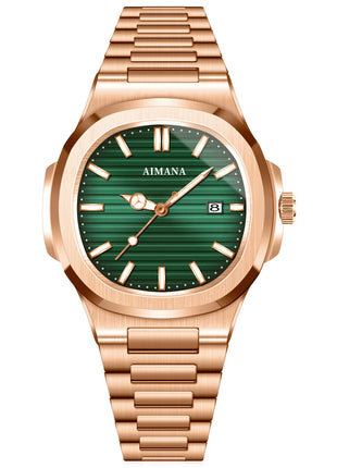 Men's Ultra-Thin Waterproof Quartz Watch with Calendar, High-End Lightweight Design for an Elegant Look