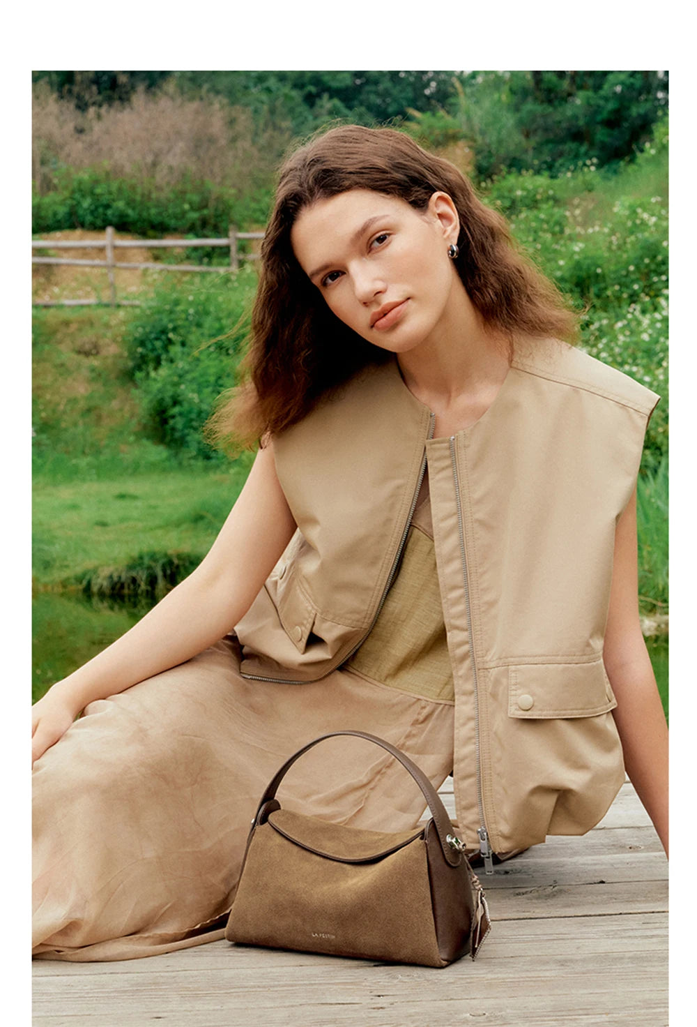 LA FESTIN Original Handbag Woman 2025 New Shoulder Bag Large Tote Bag Suede Bag Fashion Crossbody Bag Luxury Brand Bags