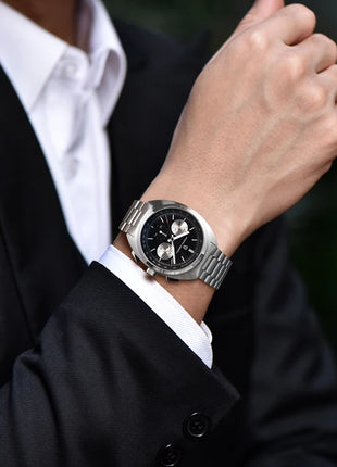 Orologio da uomo di lusso retrò 2026 PAGANI DESIGN Cronografo sportivo al quarzo VK63 con zaffiro AR impermeabile e cinturino in pelle