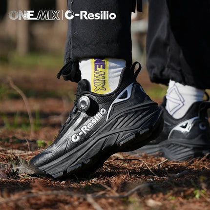 ONEMIX autunno inverno scarpe sportive Casual impermeabili da uomo scarpe da passeggio all'aperto abbigliamento leggero scarpe da papà antiscivolo da donna PlatiNum