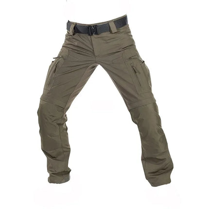 Military Tactical Pants Men's Cargo Trousers Casual Outdoor Waterproof Pants Multi-pocket Wear-resistant Breathable Workwear