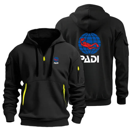 Padi's new men's casual sportswear, men's hooded sportswear, outdoor activity training clothes, printed fashionable home furnish PlatiNum