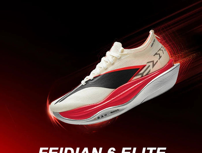 LI-NING FEIDIAN 6 ELITE Unisex Running Series BOOM FIBER Lightweight Cushioning Premium Racing Running Shoes ARMW001 PlatiNum