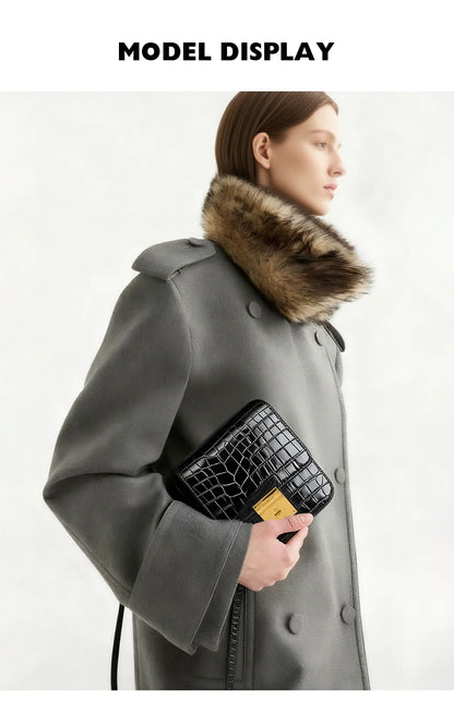 BAFELLI DONNE BORSE MODA 2025 IN PELLE MINI BOXY BAG CROSSBODY DESIGNER ORIGINALE Lusso Spalla SCHEDA MESSENGER FEMALE