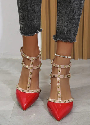 Scarpe donna 2022 estate donna tacchi alti scarpe di san valentino décolleté a punta femminile per scarpe da donna Zapatos Chaussure Femme platinumshop
