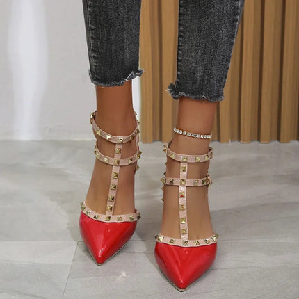 Scarpe donna 2022 estate donna tacchi alti scarpe di san valentino décolleté a punta femminile per scarpe da donna Zapatos Chaussure Femme platinumshop