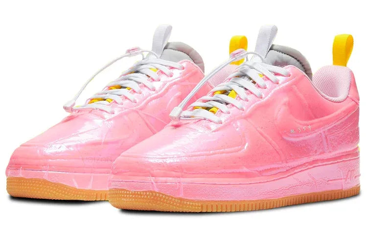 Nike Air Force 1 Skate Shoes Unisex Low-top Powder CV1754-600