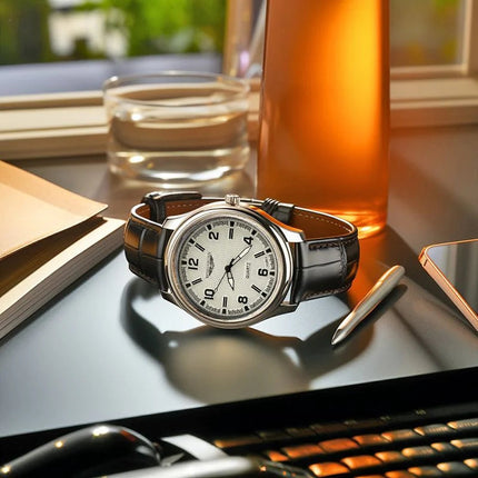 Orologio da polso da uomo delle migliori marche Orologio da uomo impermeabile da lavoro di lusso per uomo Orologio al quarzo Orologi da uomo in pelle reloj + scatola regalo da uomo platinumshop