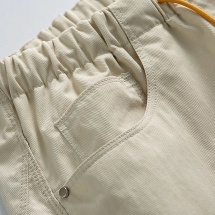 Mens Cargo Jogger Pants American Outdoor Multi Pocket Loose Baggy Lightweight Casual Trendy Fashion Hiking Streetwear Pants