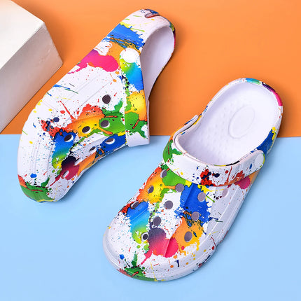 Flower Trunk Flats Women's Breathable Canvas Flats with Rubber Soles for Spring, Autumn, and Summer