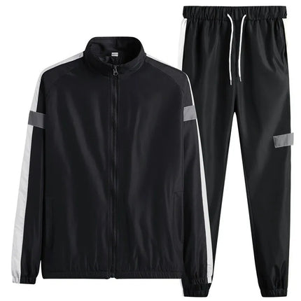 M-6XL-New-Men's-Sportswear-Set-from-Japan-South-Korea-Autumn-Casual-Wear-Men's-Hooded-Jacket-Leg-Tied-Pants-Trendy-Casual-Suit