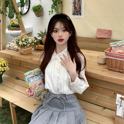 MEXZT Streetwear Woolen Mini Skirt Women Harajuku Bow Lace Up Black Pleated Skirts Autumn Winter Fashion Korean Preppy Faldas PlatiNum