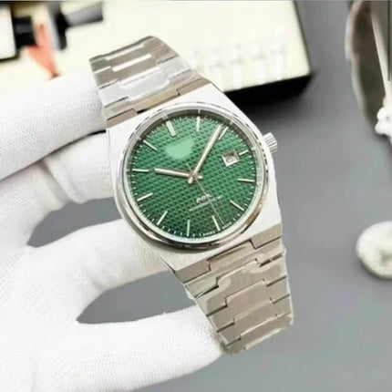 Orologio da Polso Serie PRX con Cinturino in Acciaio, Modello Super Player, per Uomo e Donna, con Calendario, Stile Semplice e alla Moda, Regalo di Compleanno, Idea Regalo per Lui e per Lei