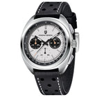 PAGANI DESIGN 2025 Nuovo Panda Dial Orologi da uomo Orologio al quarzo di lusso per uomo Giappone VK63 Cronografo sportivo Orologio da polso in vetro zaffiro