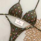 Micro Bikini 2026 Donna Nuovo Costume da Bagno Sexy Halter Bikini Set Brasiliano Biquini Stampa Femminile Abbigliamento da Spiaggia per Feste