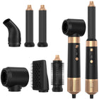 6 in 1 Professional Hair Dryer Hot Comb Set Professional Curling Iron Hair Straightener Styling Tool For Hair Dryer Household