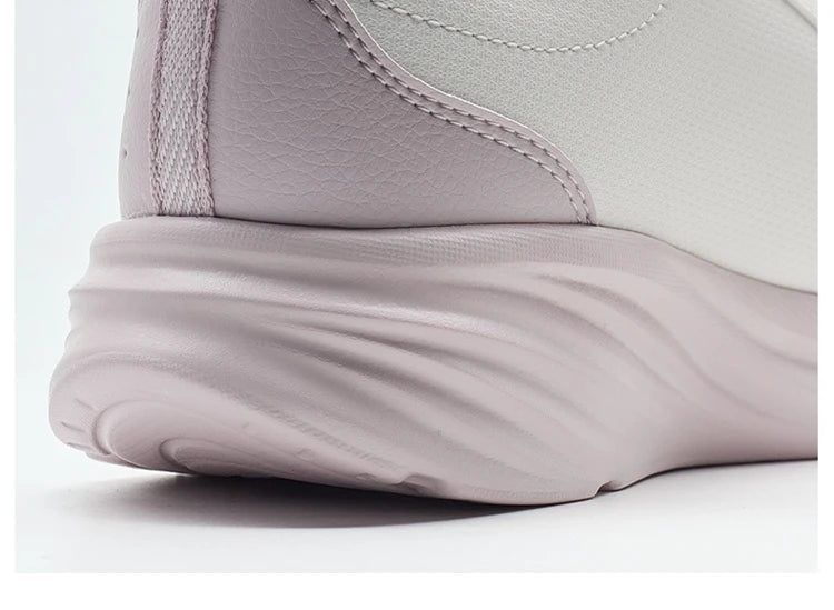 Xtep Running Shoe for Women Support Yu Yi Fw Cushioning Shock WaterProof Stability Durability Breathable Sneakers 875418110055 PlatiNum