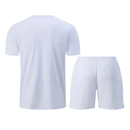 Tuta sportiva da uomo ad asciugatura rapida 1/2/4 pezzi T-shirt casual traspirante a maniche corte Tasca Pantaloncini versatili per adolescenti da indossare platinumshop