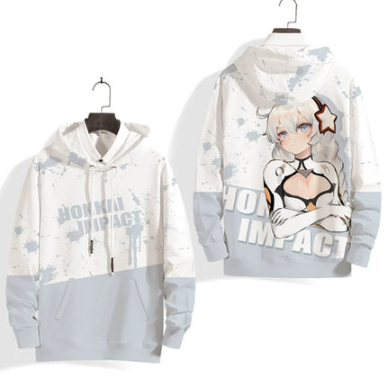 Elysia Honkai Impact 3 Cosplay 3D Men's Hoodies Fashion Women Long Sleeve Sweatshirt Harajuku Pullover Casual Y2k Tracksuit Coat