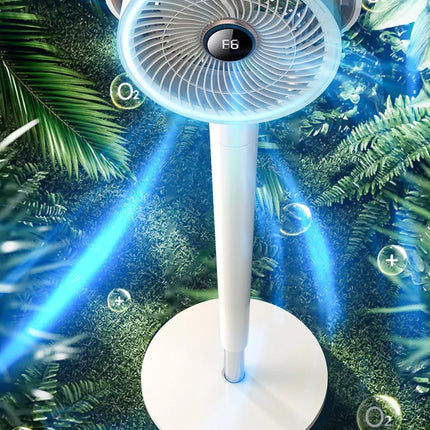 Ventilatore a circolazione d'aria ventilatore elettrico ventilatore da pavimento verticale silenzioso per uso domestico grande vento nuovo telecomando per la temporizzazione della ventola turbo da tavolo