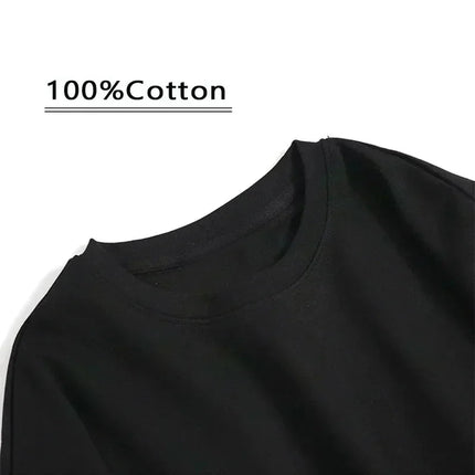 Set di pantaloncini a maniche corte in puro cotone da uomo, t-shirt sportiva e per il tempo libero allentata alla moda europea e americana platinumshop