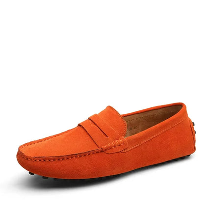 Scarpe casual da uomo fatte a mano Mocassini morbidi Scarpe da guida leggere Moda Slip on Flats Mocassini di alta qualità Scarpe da uomo antiscivolo