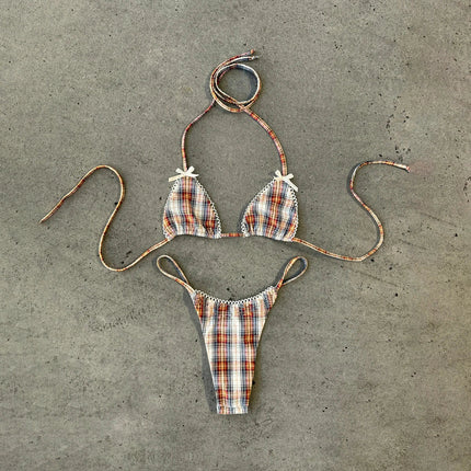 Bikini Push-Up 2026, Costume da Bagno Sexy da Donna, Set Bikini Brasiliano, Costume da Bagno con Fiocco, Abbigliamento da Spiaggia platinumshop