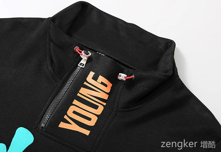 Men Spring Autumn Hooded Sweater Letter Plus Size Trendy Loose Sports Leisure Youth Student Hoodie 11xl 170kg 10XL 9XL