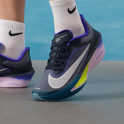 Scarpe sportive da uomo Nike Zoom Fly 6, scarpe da corsa con ammortizzazione e rimbalzo, scarpe da allenamento su strada per il fitness Fn8454-403 platinumshop