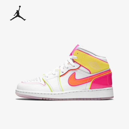 Scarpe sportive classiche da donna Nike Genuine AIR JORDAN 1 (GS) CV4611-100 platinumshop