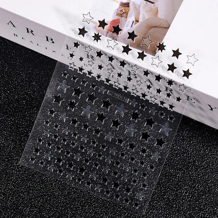 1PC 26-English Alphabet Number 3D Self-adhesive Nail Art Decal Sticker Word Small Letter Nail Decals Sticker Manicure Decoration