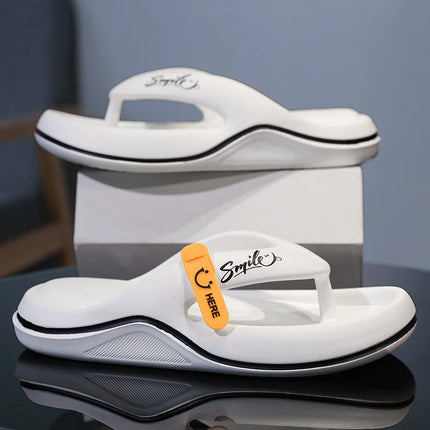 New Men's Women's Slippers Flip Flops Indoor Outdoor Beach Sandals Super Soft Bottom Slides Non-Slip Thick Sole Men's Slippers